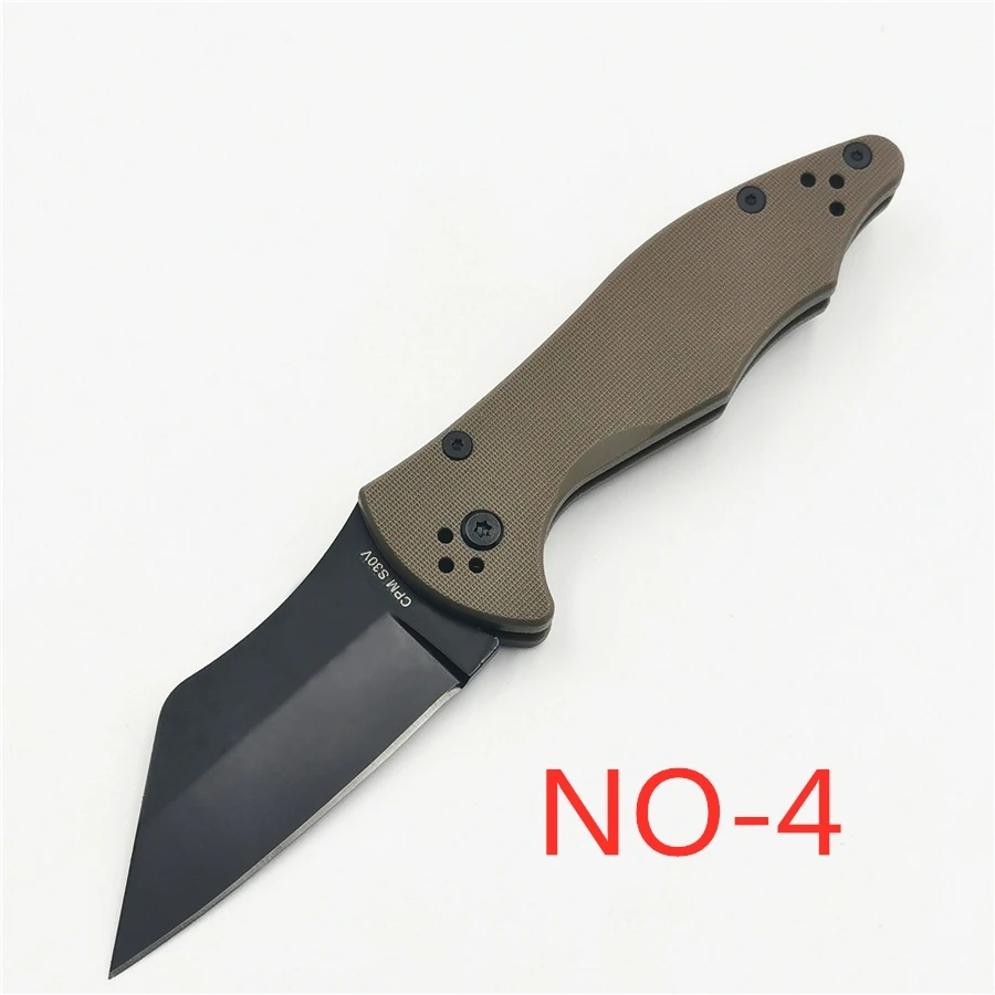 Паук C85 GP2 YOJIMBO 2 складной нож CPM-S30V-G10 ручкой Открытый Отдых EDC инструменты - Цвет: NO-4