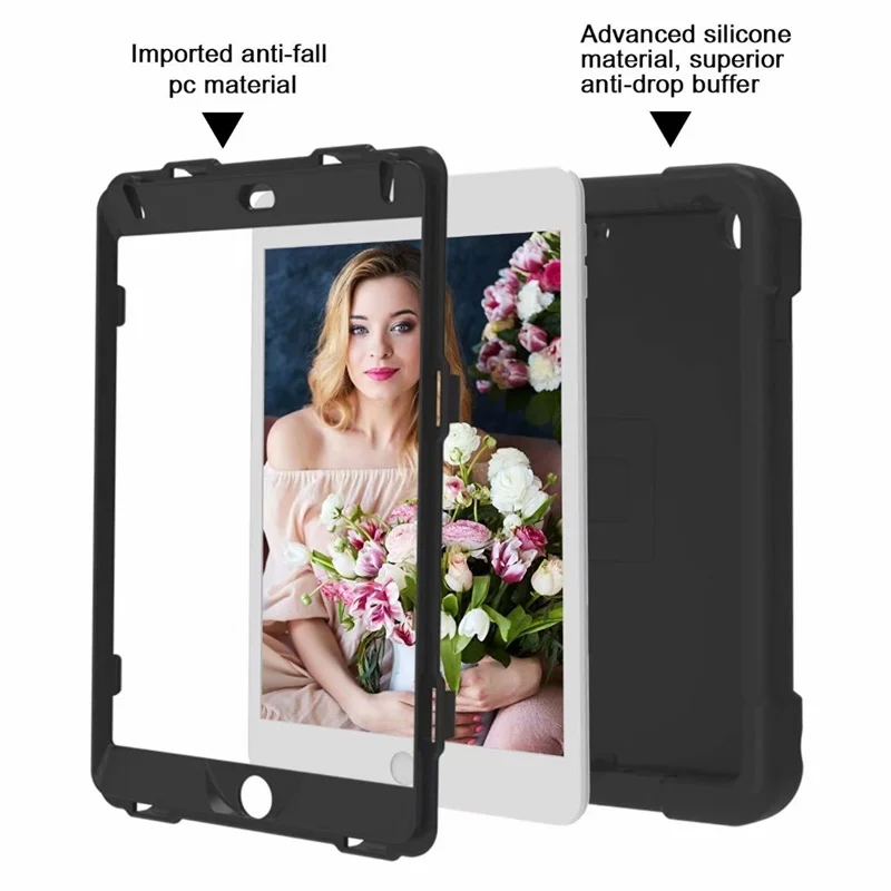 Чехол для Apple iPad mini 5 7,", защитный резиновый Силиконовый противоударный чехол-стойка для брони для iPad mini 1 2 3 4