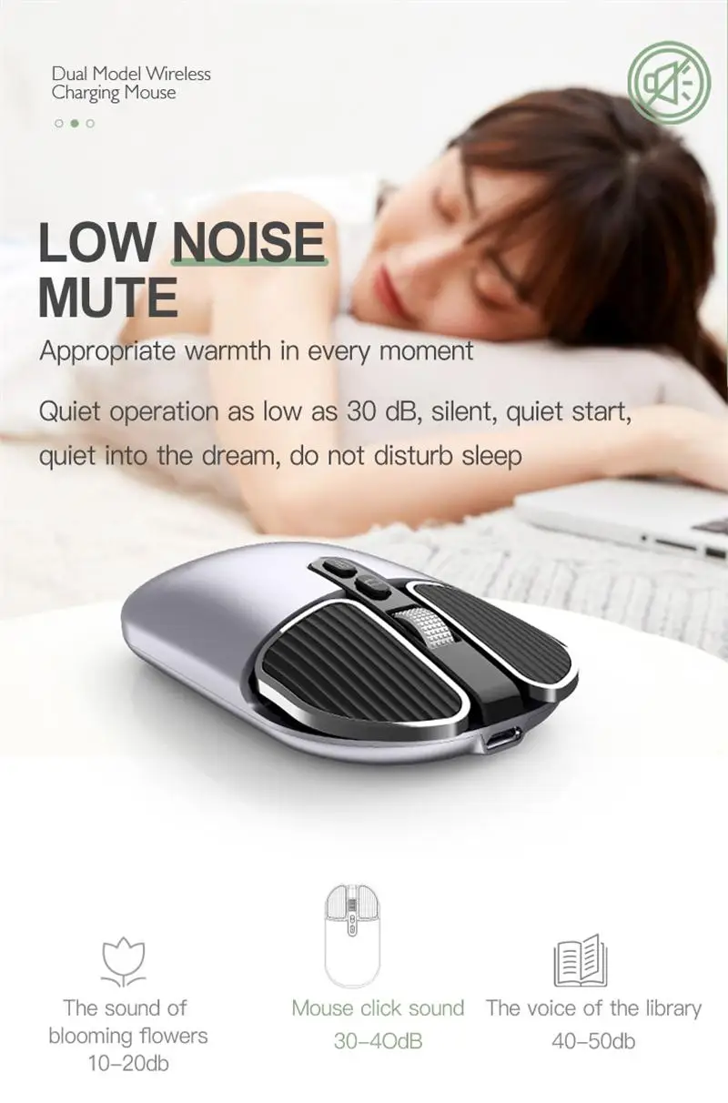 best wired gaming mouse 2.4G Dual Model Wireless Bluetooth 5.0 Rechargeable Silent Mouse Long Standby Multi Button Mouse For Computer PC Notebook digital mouse