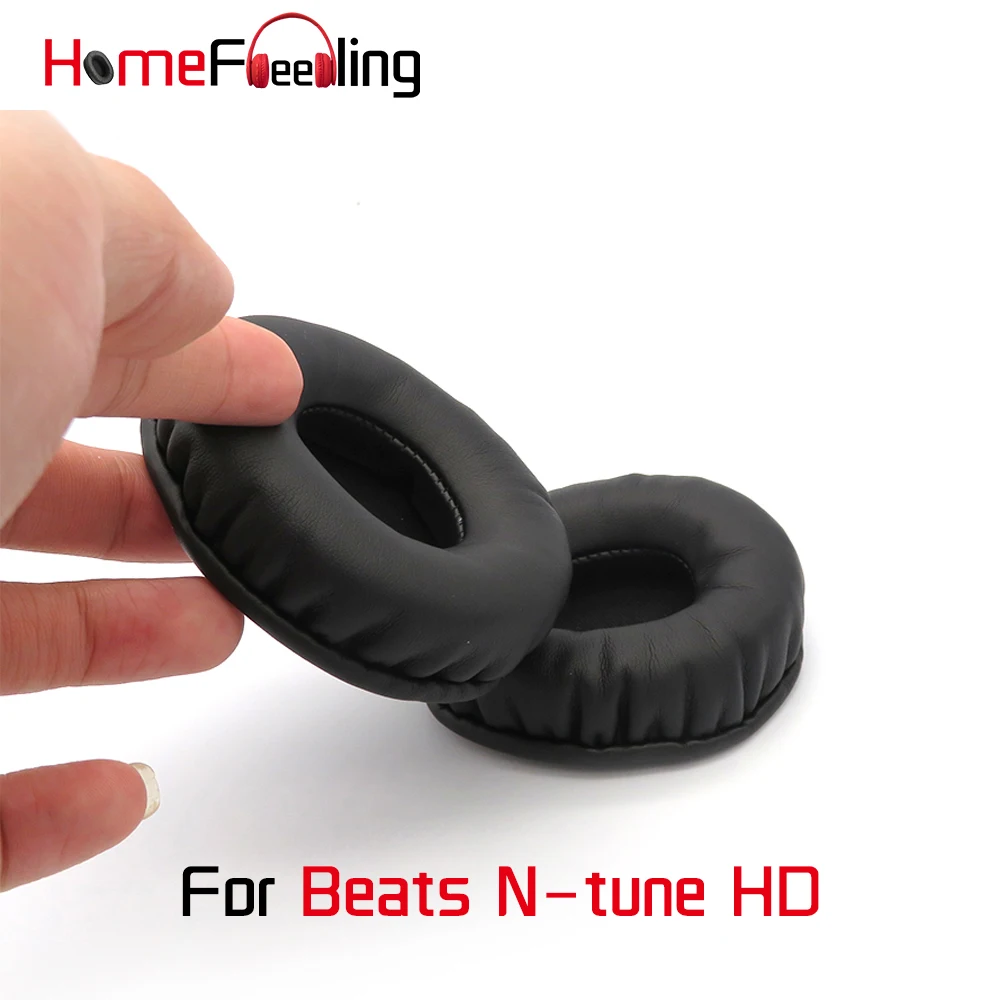 

Homefeeling Ear Pads For Beats N-tune HD Headset Earpads Round Universal Leahter Repalcement Parts Ear Cushions