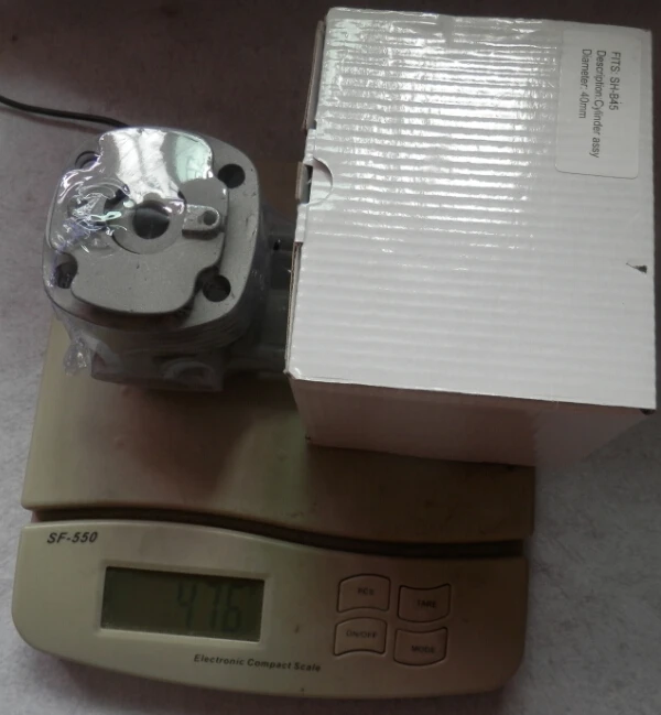 B45 цилиндр набор 40 мм для SHINDAIWA RC45 BP45 GP450 DYB454 WEEDEATER поршневые кольца шпильки в сборе