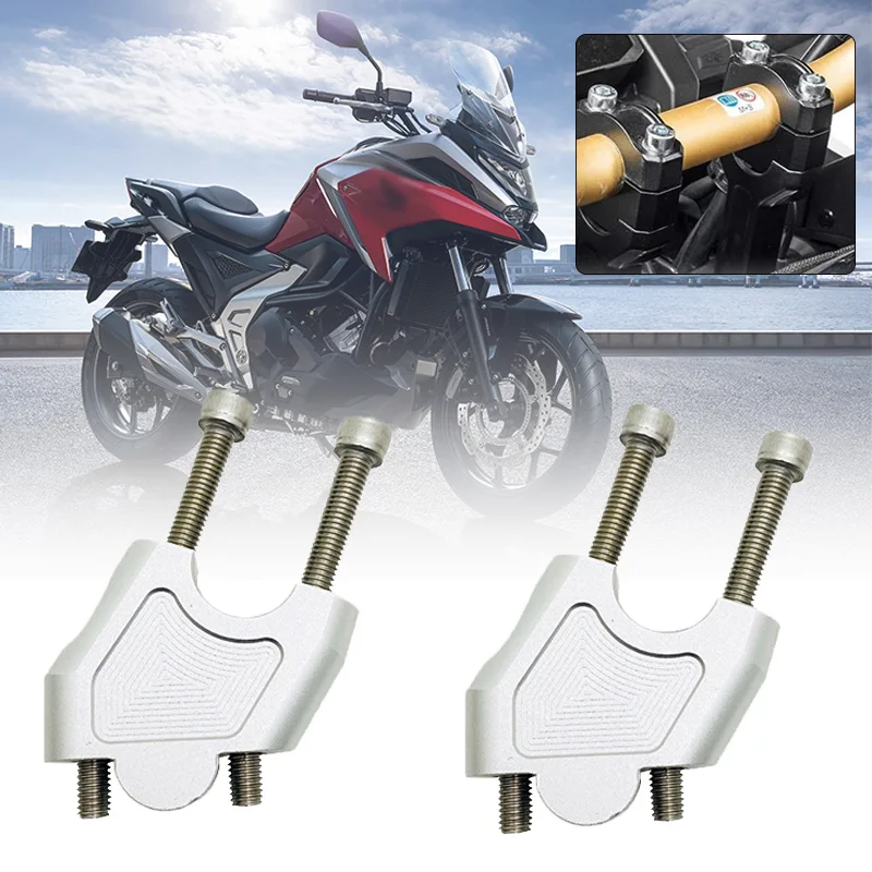 Motorcycle Riser Lifting Handlebar Clamp Handlebar Riser Fits For Honda