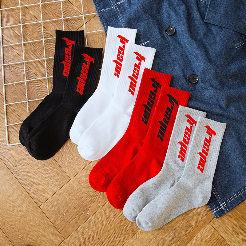 4 пары, счастливые мужские носки, забавные носки, мужские носки в британском стиле с рисунком кукурузы, космонавтов, арбуза, в полоску,, чистый хлопок, Harajuku