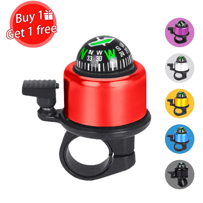 Aluminium Horn Ring Finger Run Bicycle Bell MTB Bike Mini Handlebar Clear Loud Sound Accessories | Спорт и развлечения