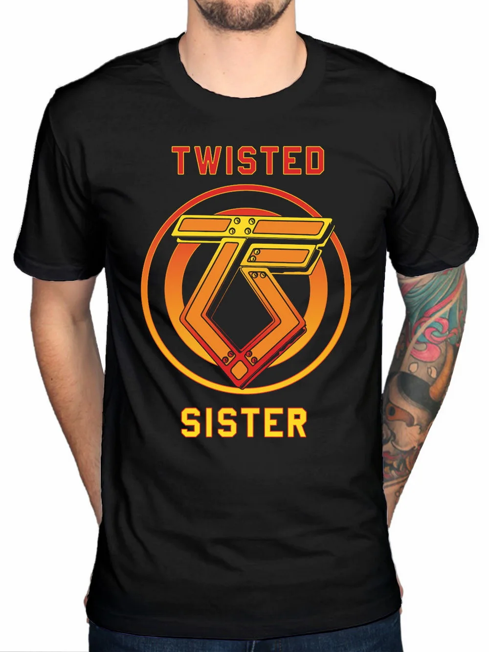 Официальный Twisted Sister You Can't Stop Рок н ролл новая футболка металлическая группа
