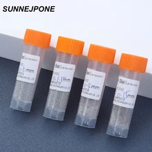 Boule de reballage au plomb BGA 0.2 0.76mm, 1 bouteille, pour soudure de puces IC, boule en étain, Sn63/Pb37, outils de réparation
