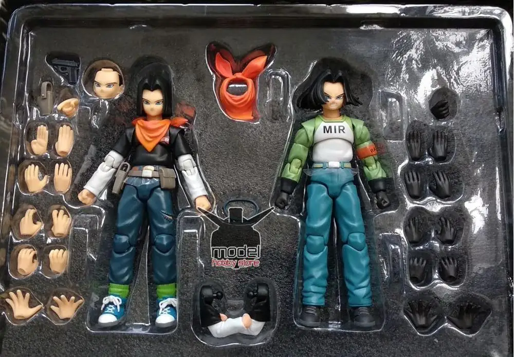 

in stock 1/12 Android NO.17 Action Figure MIR Dragon Ball Super DBZ Brinquedos Model Toy set