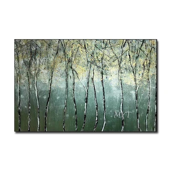 

Unframed Large Handpainted Picture Trees Landscape Oil Painting On Canvas Wall Art Wall Pictures For Living Room Home Decor