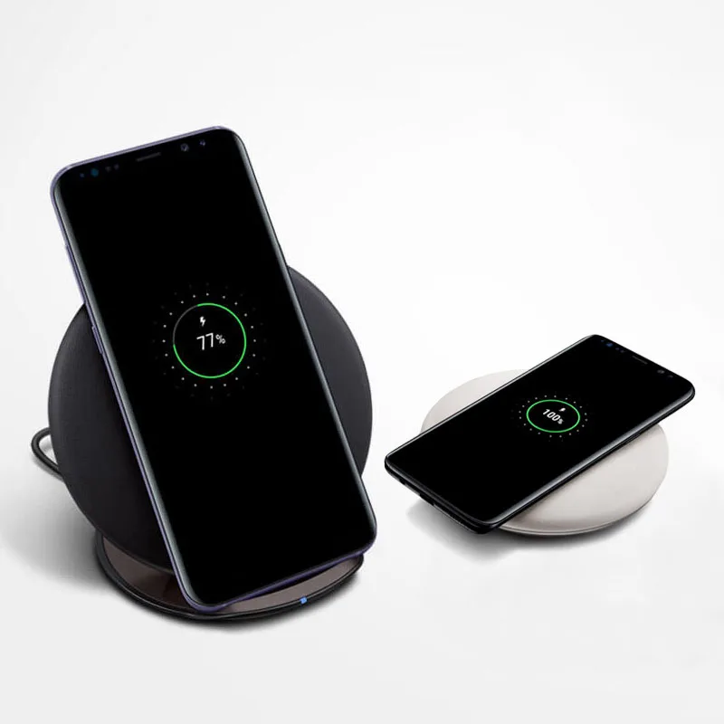 Оригинальное Беспроводное зарядное устройство Samsung Qi и адаптер быстрой зарядки