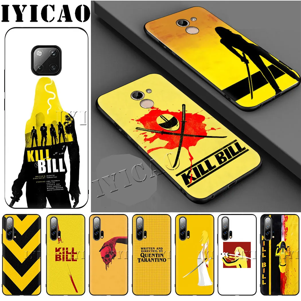 IYICAO Kill Bill Movie Silicone Phone Case for Huawei P30 P20 Pro P10 P9 P8 P Lite Smart TPU Cover |