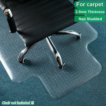 

Alfombra PVC Fur Rug Protection Floor Mat Office Chair Mat Nail Studded PVC Mat 90x120x0.25cm SKU01462711