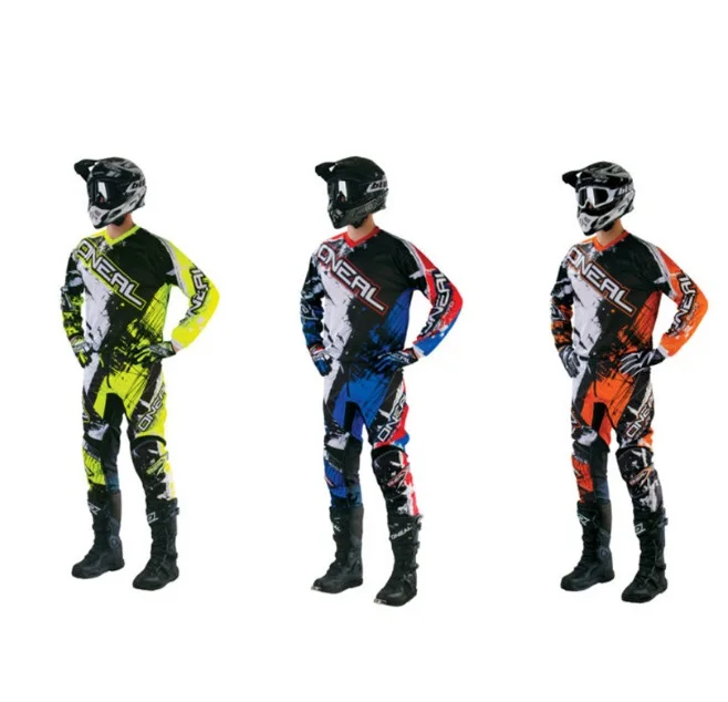 

3 colors factory Out Motocross Gear Set Jersey + Pants Racing Gear Combination Gloves Mountain Bike riding Jersey And Pants Suit