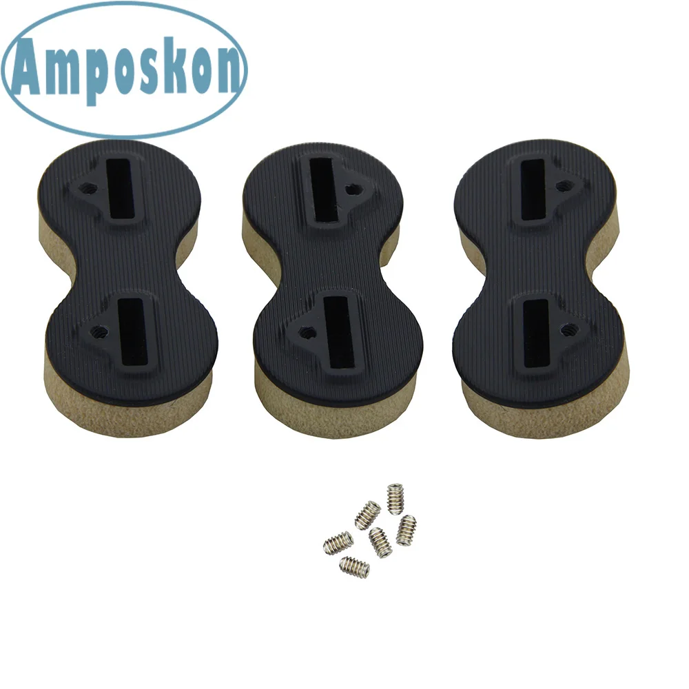 3pcs/lot Plastic Fusion Fin Box for FCS Surfboard Fins Surfing Plugs Set ( 0 +5 +9 deg ) 6