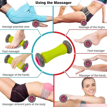 

Massage Roller Yoga Foot Hand Trigger Point Deep Tissue Physical Therapy for Plantar Fasciitis Heel Foot Arch Pain Relief
