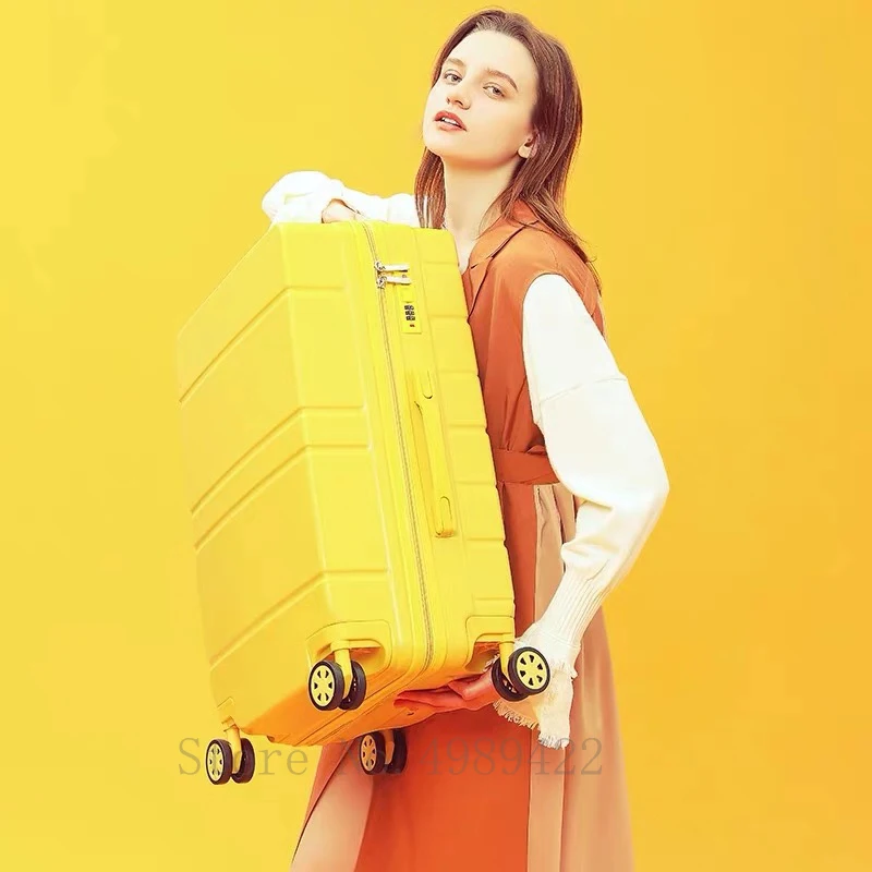 Высококачественный роскошный брендовый набор чемоданов на колесиках большая