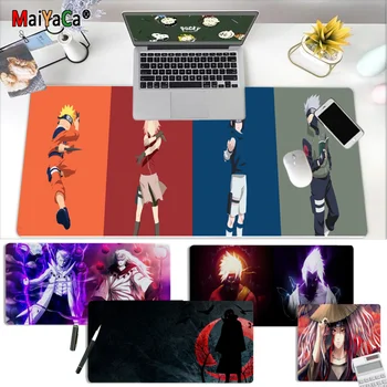 

MaiYaCa New Designs Naruto Anime Laptop Gaming Mice Mousepad Rubber PC Computer Gaming mousepad
