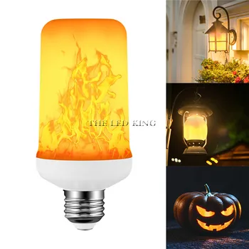 

LED Flame Lamp E27 E26 B22 E14 E12 Light Bulb Flame Effect Fire Lamps Flickering Emulation 3W 5W 7W 9W Decor LED Lamp AC85-265V