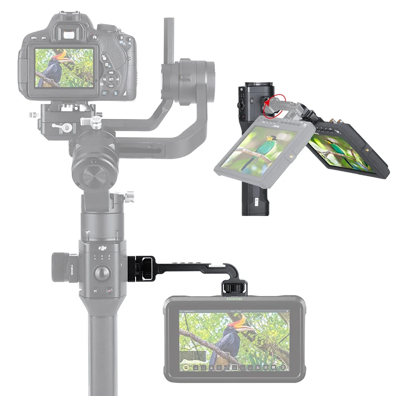 AgimbalGear DH11 удлинитель для DJI Ronin S/Ronin SC 1/4 &quotмонитор крепление видео свет Холодный