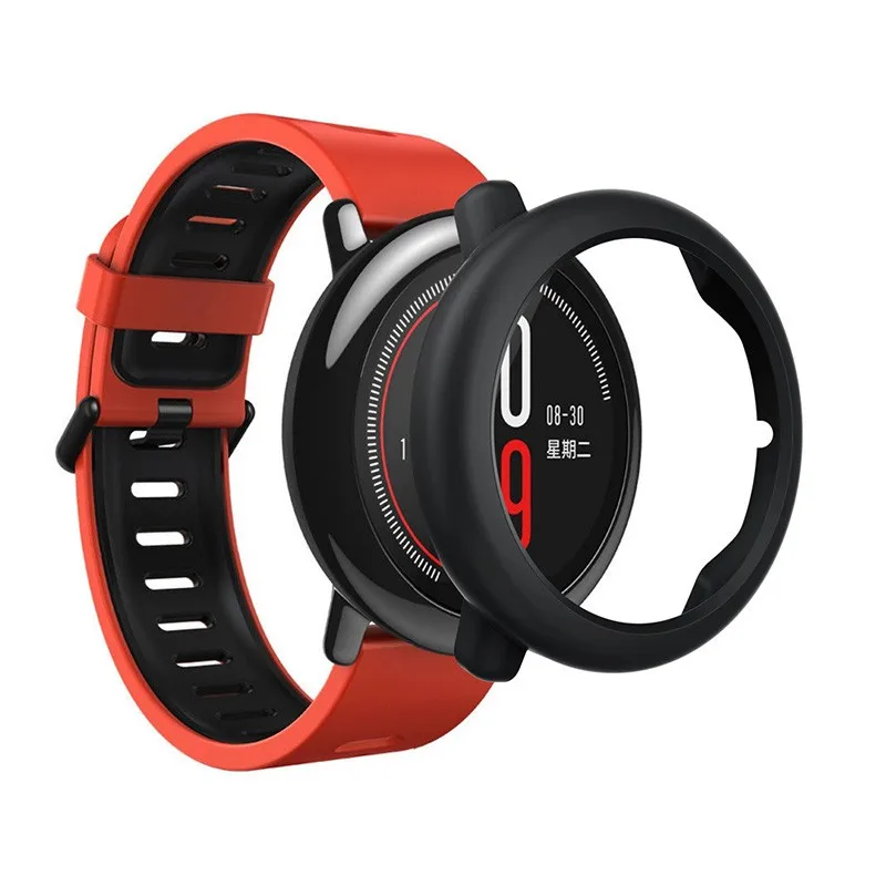 Цветной тонкий чехол из поликарбоната защитная рамка оболочка для Xiaomi Huami Amazfit Pace Watch Camo Замена протектор для часов чехол capa