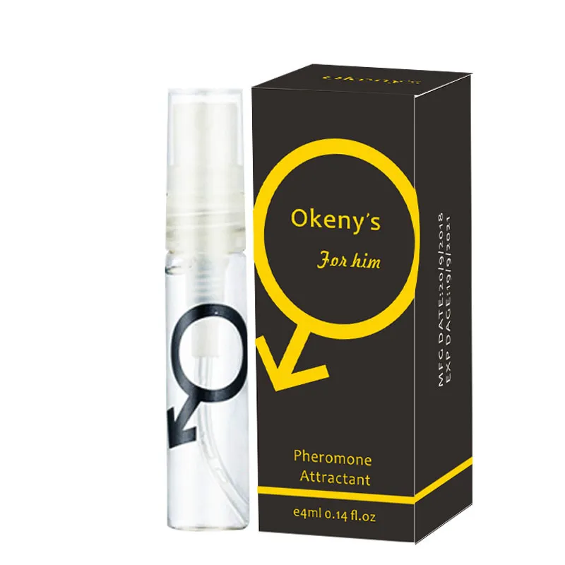 Pheromone Мужские духи, ароматизатор, спрей для тела, ароматизированная вода для мужчин, 4 мл, Парфюмированная, долговечная, портативная, Parfume Mini Purfum
