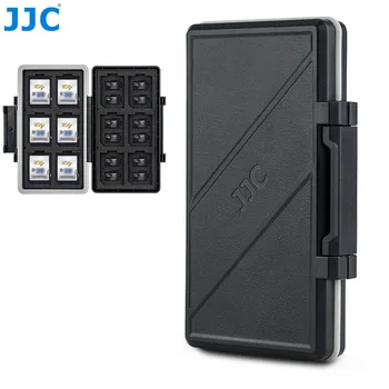 

JJC 36 Slots Memory Card Case Box Storage Organizer for 24 MSD Micro SD TF + 12 SD SDHC SDXC Cards for DSLR Mirrorless Camera