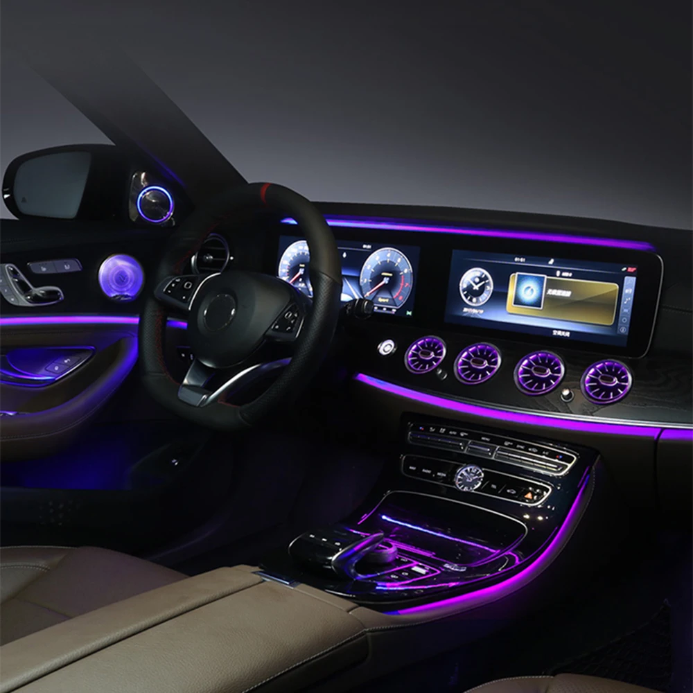 Подходит для Mercedes Benz E class turbo атмосферное освещение кондиционер