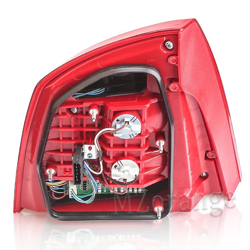 MIZIAUTO 1 шт. хвост дневной свет для SKODA Octavia A6 для RS 2009 2010 2011 2012 2013 Предупреждение сигнальная лампочка бампер противотуманная фара