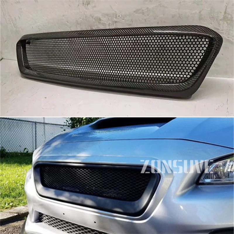 Решетка радиатора для Subaru Impreza комплект аксессуаров из углеродного волокна