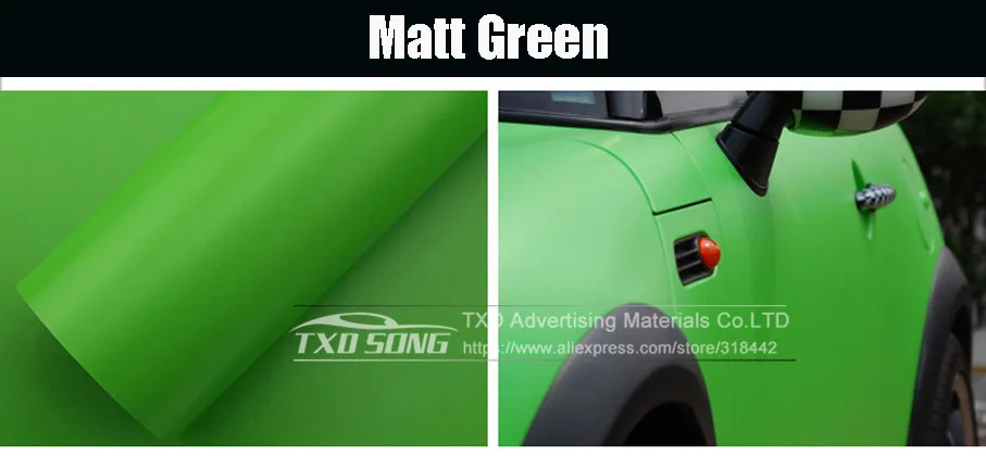 Premium Matt Матовая для кузова автомобиля Стикеры Наклейка самоклеющиеся Обёрточная бумага ping виниловый оберточный лист фильм Matt vinyl