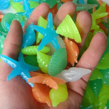 

1 Pack Glow in the Dark Luminous Stone Conch Sea Shells Aquarium Fish Tank Decor