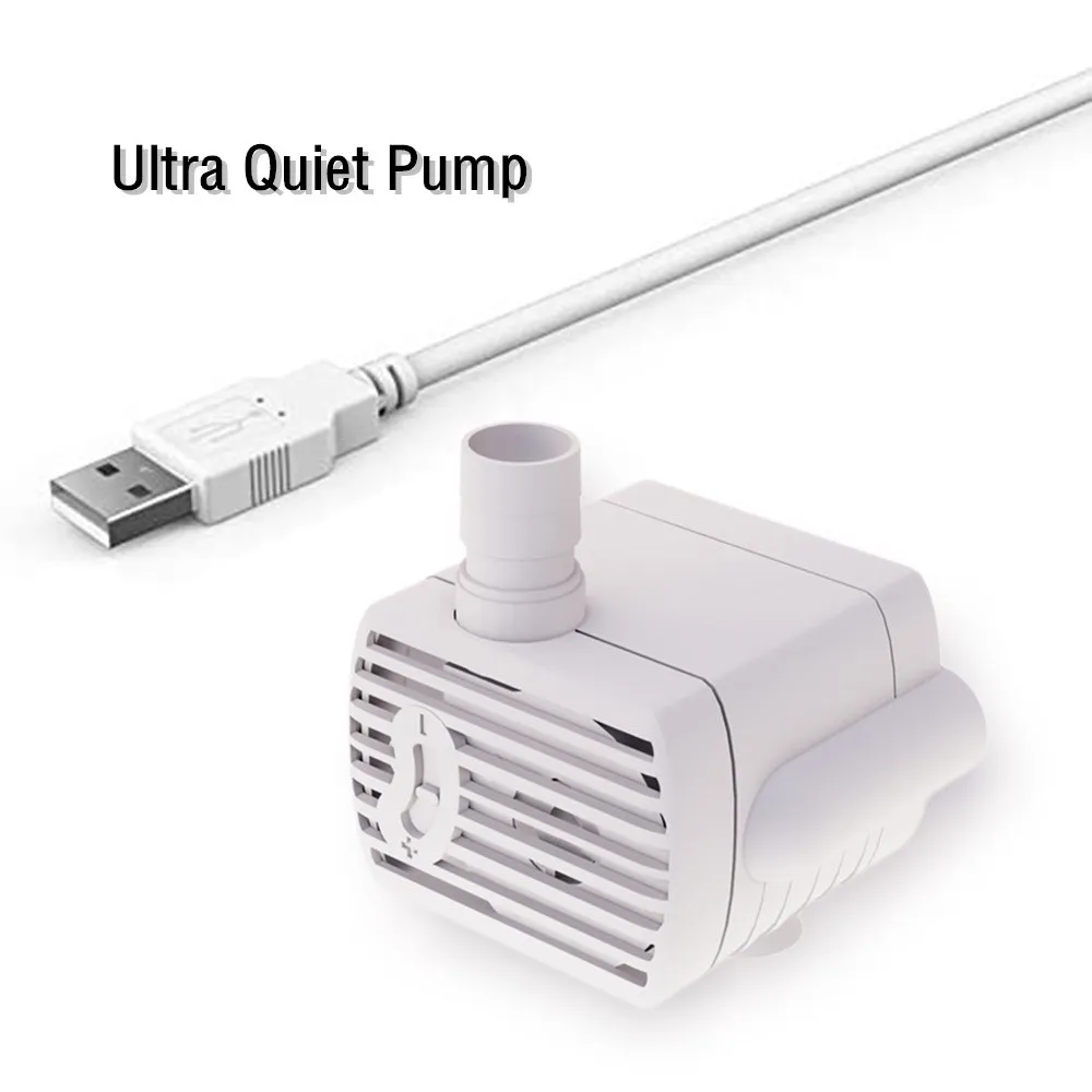 Water Pump Cats Dog Drinking Fountain Bowl Brushless Motor Engine