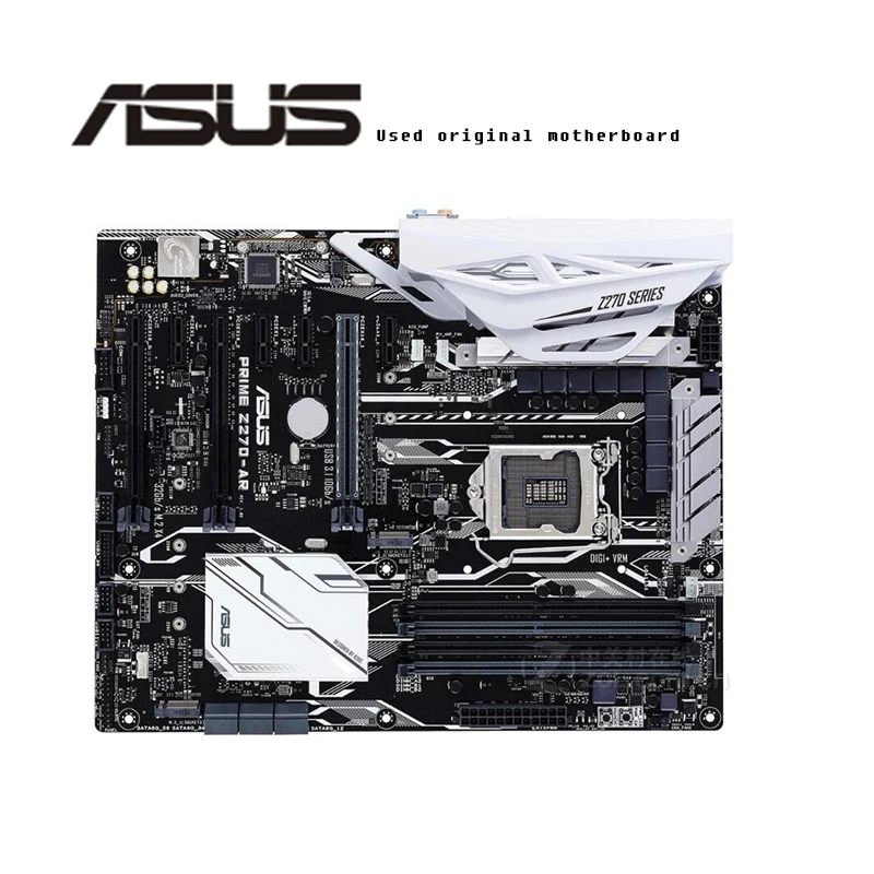 Материнская плата Asus PRIME Z270-AR б/у Intel Z270 Z270M DDR4 LGA 1151 i7/i5/i3 USB3.0 SATA3 | Компьютеры и офис