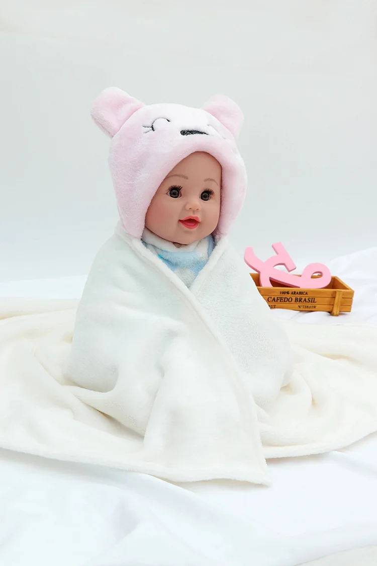 Высококачественное детское одеяло Bebe, Фланелевое, в форме животного, с капюшоном, мягкое, для новорожденных, пеленание, сумка для сна, детский халат с капюшоном