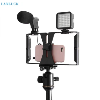 

Mobile Phone Holder Hand Held Camera Bracket Live Video Stabilizer Phone Stand Support for Huawei for iPhone Accessories