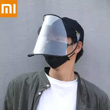 

Xiaomi baseball cap Removable windproof and dustproof baseball cap Protective Face Shield Cover Cap Anti Spitting Saliva Drool