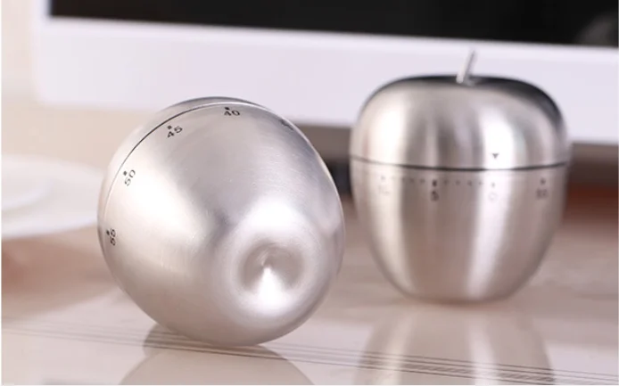 Description Picture 4 of itemSteel Kitchen Timer with Alarm for Cooking Apple Egg Countdown 0-55 Min