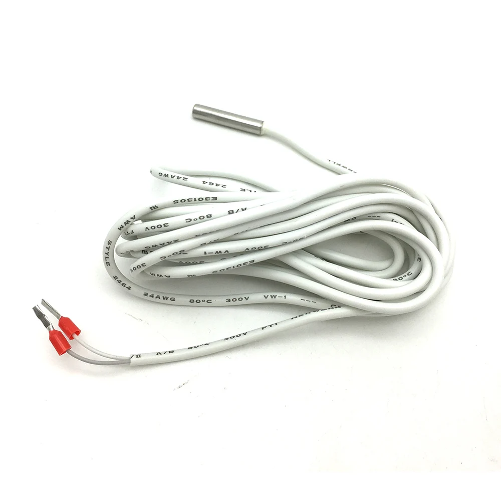 1pc 3 Meters 10000 Ohms Sensor Cable for Floor Heating Thermostat Temperature Controller Sensor Probe electric thermostat