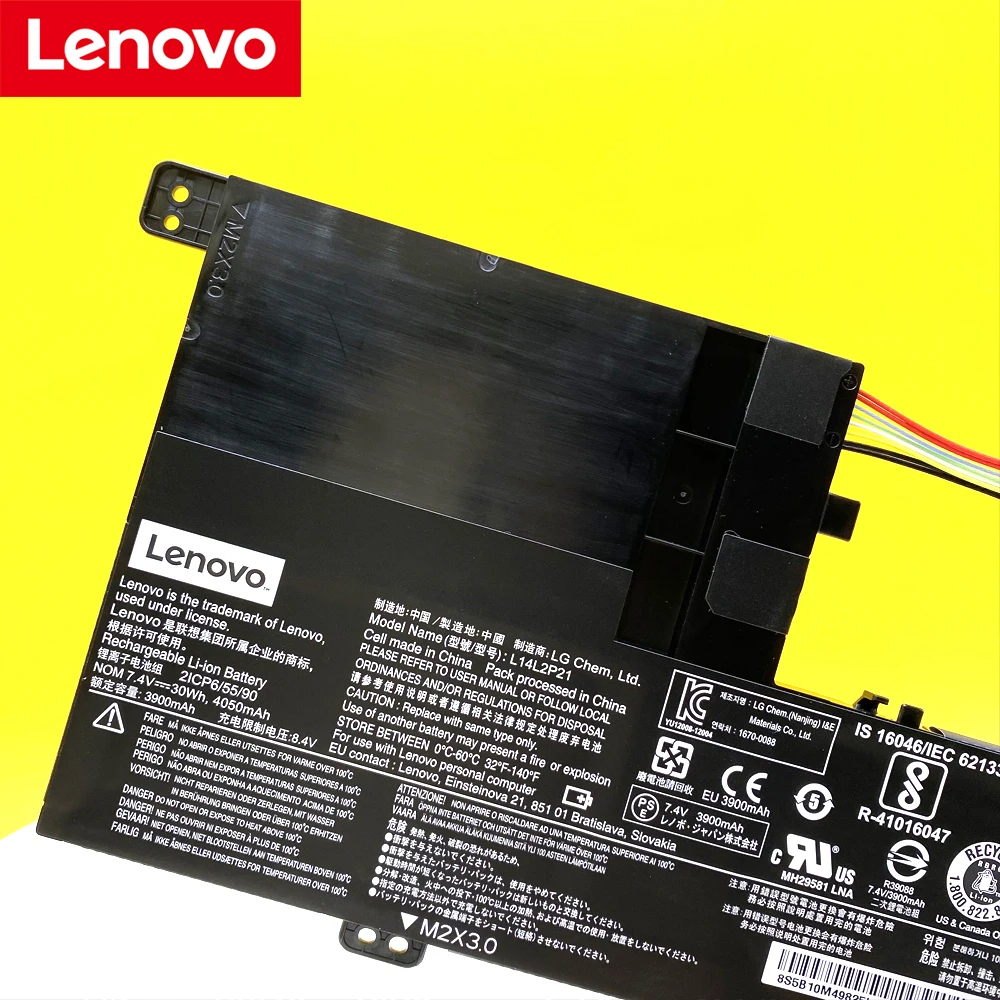 NOVA Bateria Do Laptop Original Para Lenovo