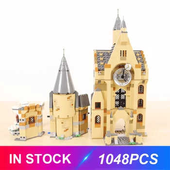 

2019 New 900pcs Clocks Tower Compatible Magic School Movie Series 75948 Model Building Blocks Bricks Toys Christmas Gifts