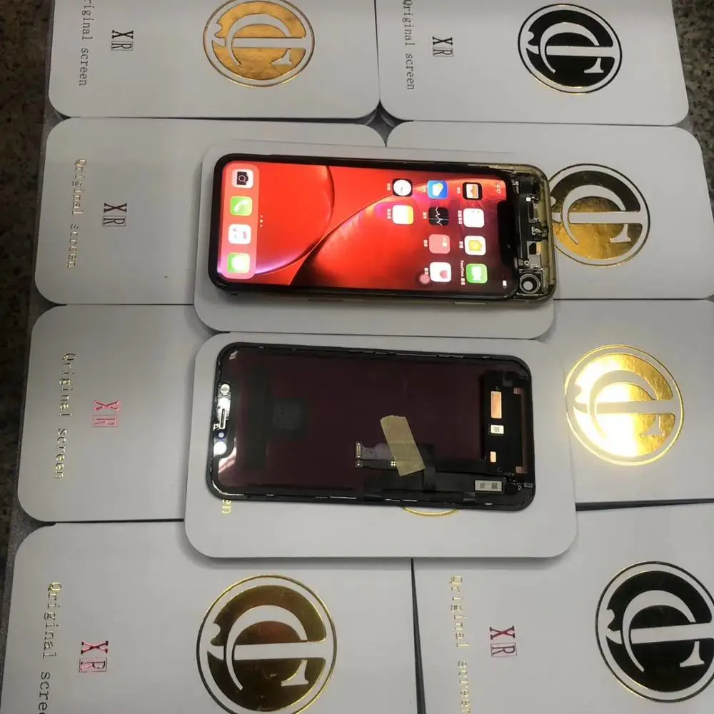 Противотуманный ЖК дисплей сенсорный экран дигитайзер в сборе для iPhone XR & 11