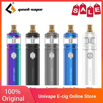 

Clearence Original Geekvape Flint Kit with 1000mah Battery Electronic Cigarette Vape MTL Vaping Vaporizer Fit NS Coil vs Q16 PRO