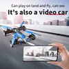 4DRC 2-in-1 2.4G RC Drone Air-Ground Flying Car 4K HD Camera Dron Quadcopter with LED Night light Helicopter Toys For Children 3