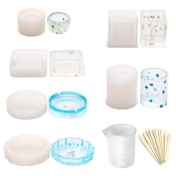 

Silicone Mold for Resin Resin DIY Resin Casting Molds and Tools Set for Jewelry