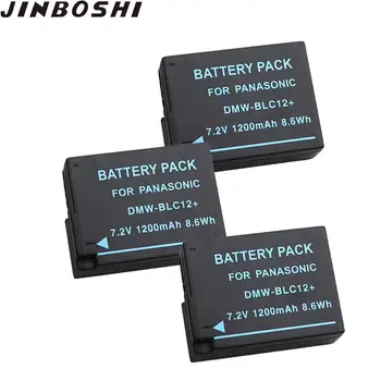 

3pcs/lot DMW-BLC12 DMW-BLC12E DMW BLC12 Battery for Panasonic Digital Lumix Camera DMC-GH2 GH2H FZ200 G6 G5 G5K GH2K G80 G81 G85