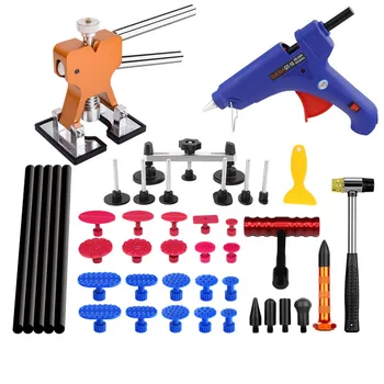 

hand tools kit tools car dent repair dent lifter glue tabs with tap down glue stick door removal tool kit for auto body