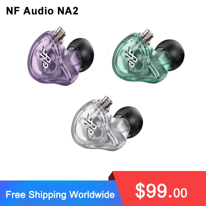Наушники-вкладыши NF Audio NA2 Hi-Fi 2 контакта кабель 0 78 мм | Электроника