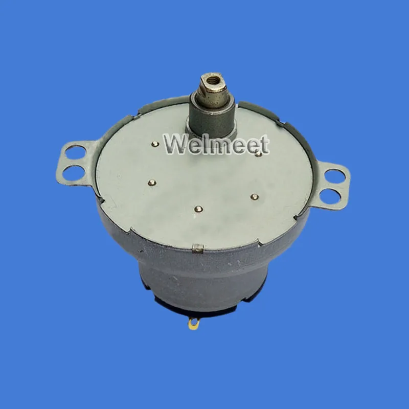 DC5V 6V 12V 24V JS-520T металлическая коробка передач скорость мотор-редуктор двойной плоский нарезающий короткий вал