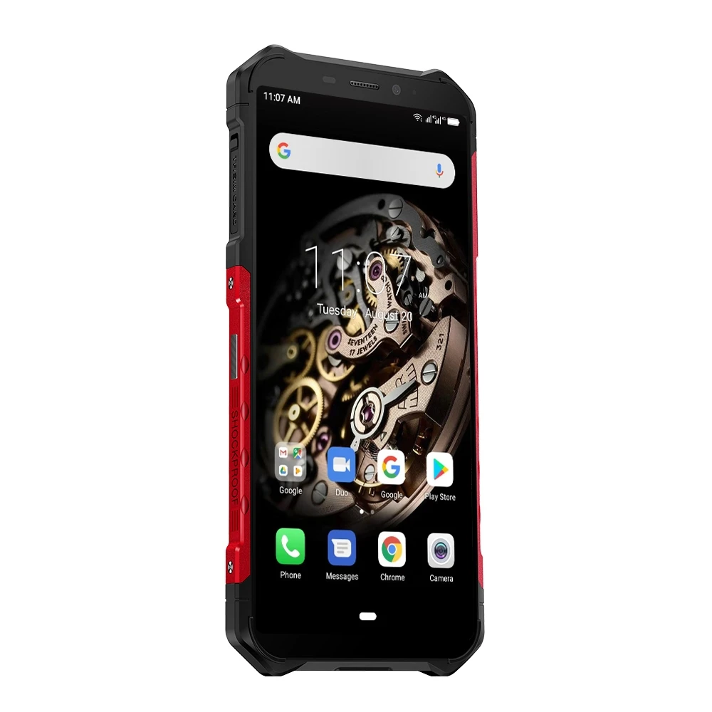 Ulefone Armor X5 прочный мобильный телефон 5,5 "Android 9,0 MTK6763 Восьмиядерный мобильный телефон 3 ГБ + 32 ГБ Face ID 5000 мАч OTG NFC Смартфон