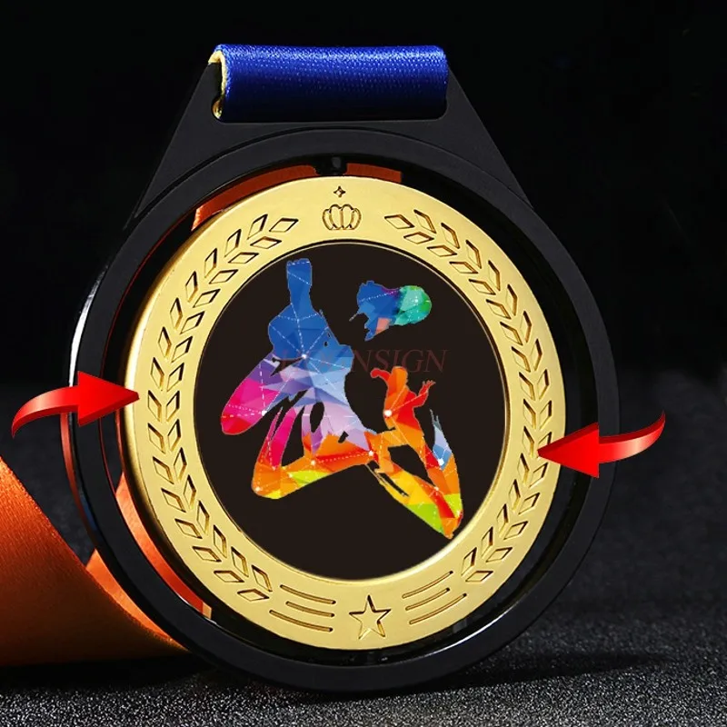 Медаль для боевых искусств медаль чемпиона таэквондо Санда детская памятная