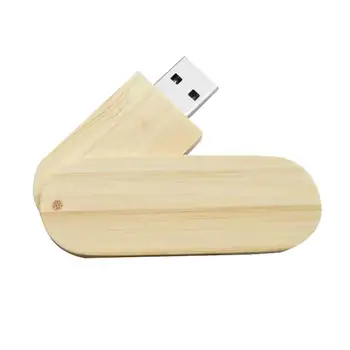 

Wooden 16GB 32GB 64GB 128GB Mini USB Pen Flash Drive U Disk Memory Stick Gift